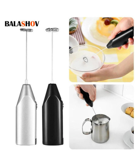 electric-milk-frother-egg-whisk-mixer-beater-coffee-foamer-kitchen-silver-back