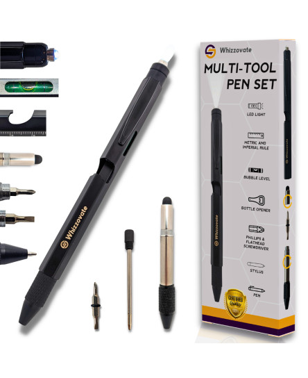 multi-tool-pen-9-in-1-ideal-stocking-filler-present-for-him-pen-gift-set
