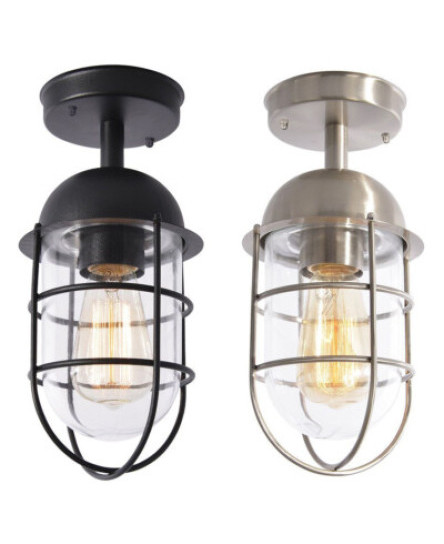 litecraft-cari-ceiling-light-outdoor-ip44-rated-cage-lantern-2-colours