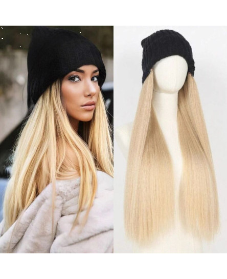 women-long-wig-baseball-hat-with-synthetic-beanies-hair-cap-wig-natural-uk