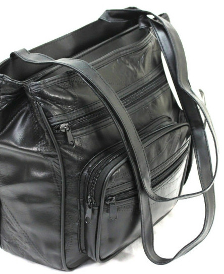 women-real-leather-handbag-organiser-cabin-long-shoulder-strap-multi-pocket-bag