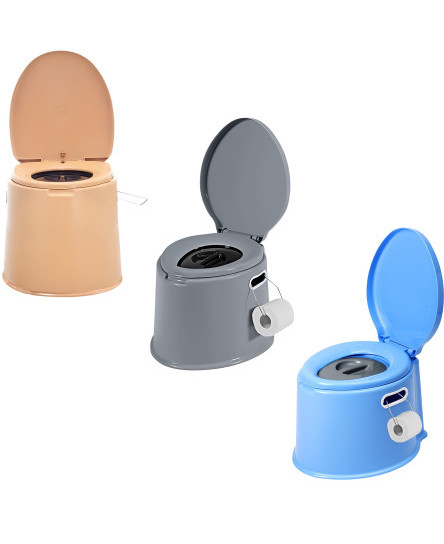 6l-large-portable-toilet-potty-loo-camping-caravan-picnic-festival-blue-coffee